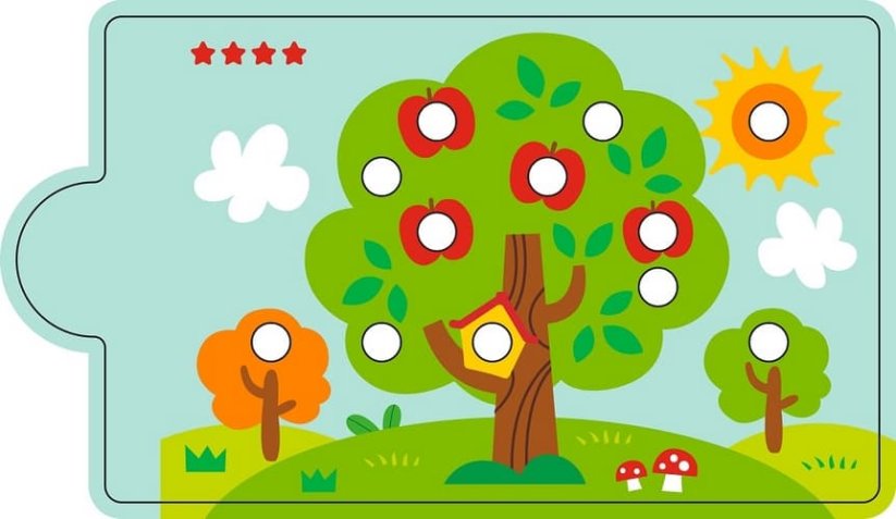 2Kids Toys Magnetická hra Třídění barev s dinosaurem