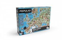 Puzzle - Europa, 160 de piese - RO