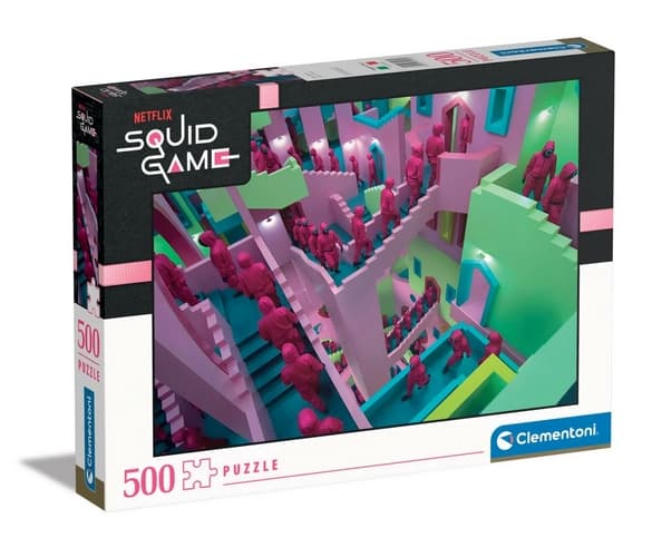 Puzzle 500 pezzi - Gioco del calamaro