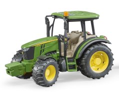 Bruder 2108 John Deere 5115 M tractor cu roți gri