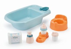 Baignoire, pot et autres pour poupée, 32 cm