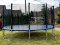 Trampolína 500 cm + ochranná síť + žebřík
