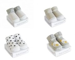 Set cadou Doudou - Șosete universale 0-6 luni 1 pereche