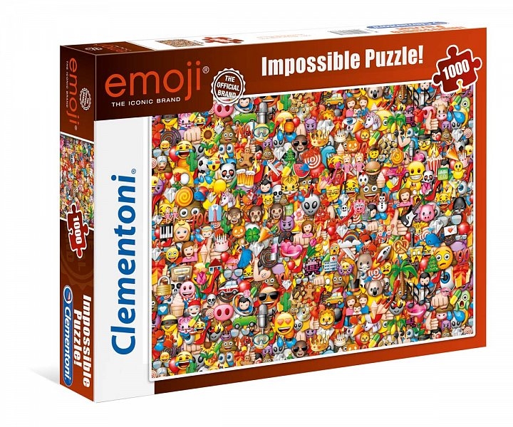 Puzzle 1000 pezzi Impossible - Emoji