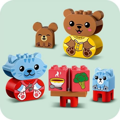 LEGO® DUPLO (10414) Každodenní aktivity: Jídlo a spánek