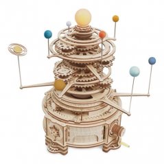 RoboTime 3D puzzle mécanique en bois Planetarium