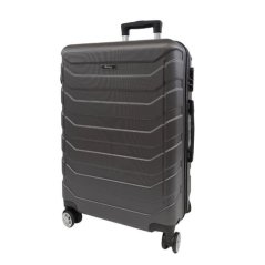 Bavy Cestovný kufor 24" rebrá Tmavo šedý