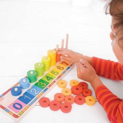 Bigjigs Toys Planche à découper avec des chiffres