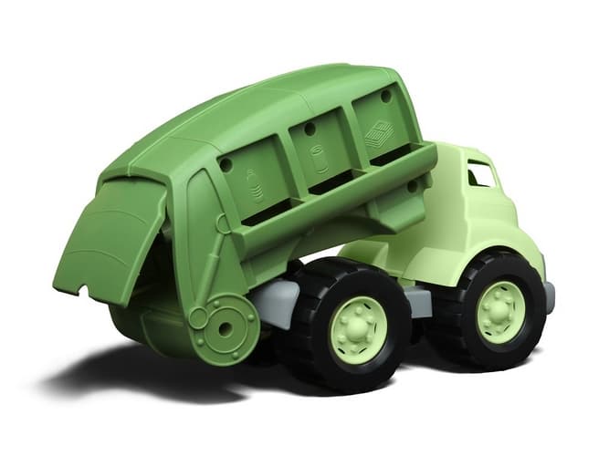 Jucării verzi Jucării de reciclare Camion de gunoi