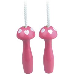 Vilac Fuchsia coarda de sărit cu inimioare