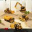 RoboTime dřevěné 3D puzzle Silniční válec
