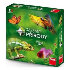 Dino Zázraky přírody kvíz společenská naučná hra v krabici