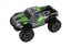 Auto RC pick up terénní plast 25cm 2,4GHZ na baterie šedo-zelený v krabici