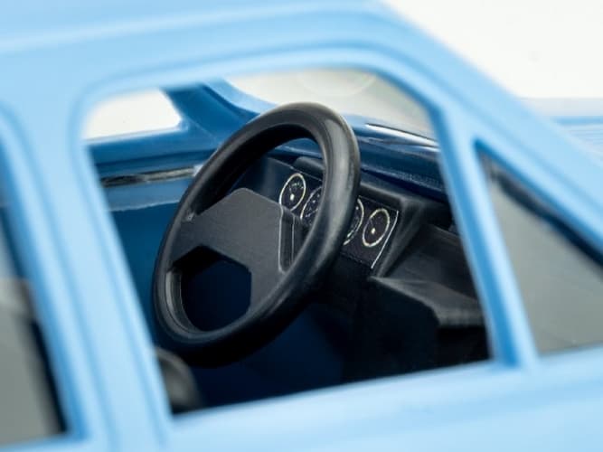 Auto Škoda 120 plast - model