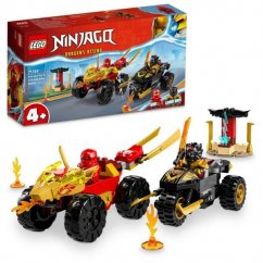 Lego® Ninjago 71789 Kai et Ras en duel voiture et moto