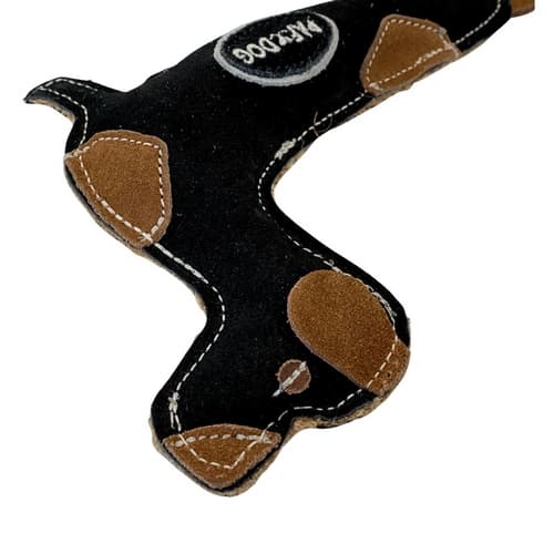 PafDog Jezevčík Tony Hračka pro psy z kůže a juty 26cm