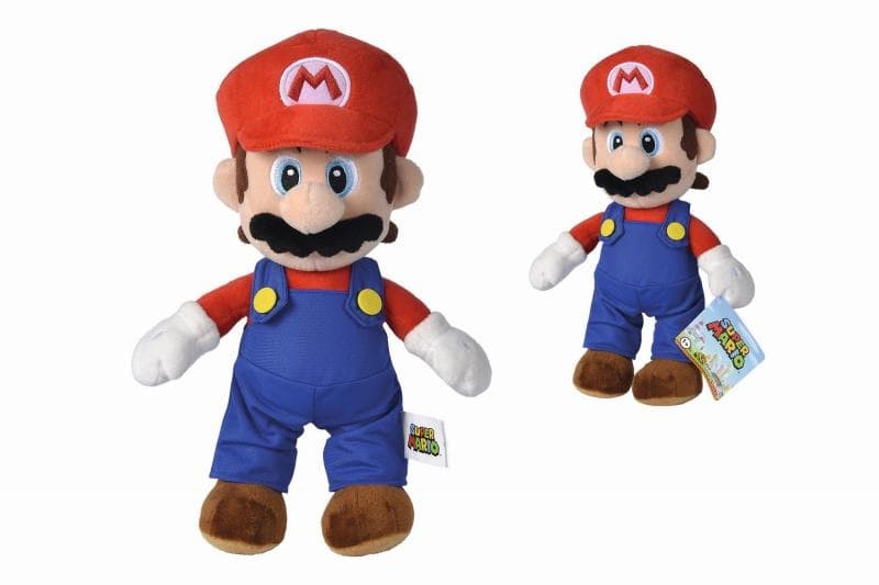 Figurină de pluș Super Mario, 30 cm