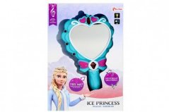 Zrcátko Ledová princezna plast na baterie se světlem se zvukem
