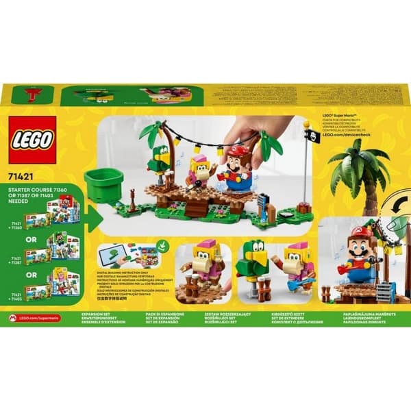 LEGO® Super Mario™ (71421)  Dixie Kong a koncert v džungli – rozšiřující set