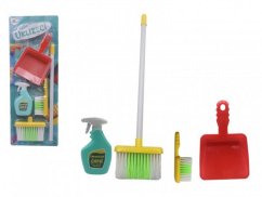 Uklízecí sada/uklízečka s doplňky plast 5ks