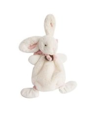 Zestaw upominkowy Doudou - pluszowy królik różowy 26 cm