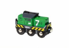 Brio 33214 Elektrická lokomotiva zelená