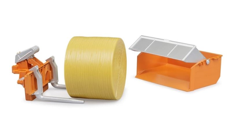 Bruder 2353 Nakládací box a vidlice traktor