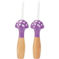 Vilac Coardă de săritură violet cu buline