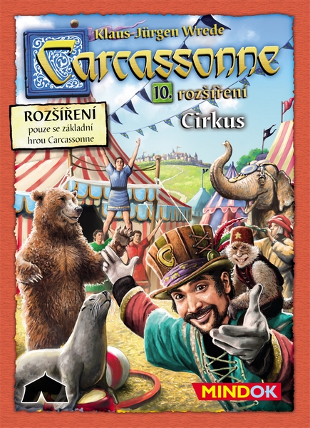 Mindok Carcassonne - rozšíření 10: Cirkus