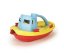 Jouets verts Bateau rouge