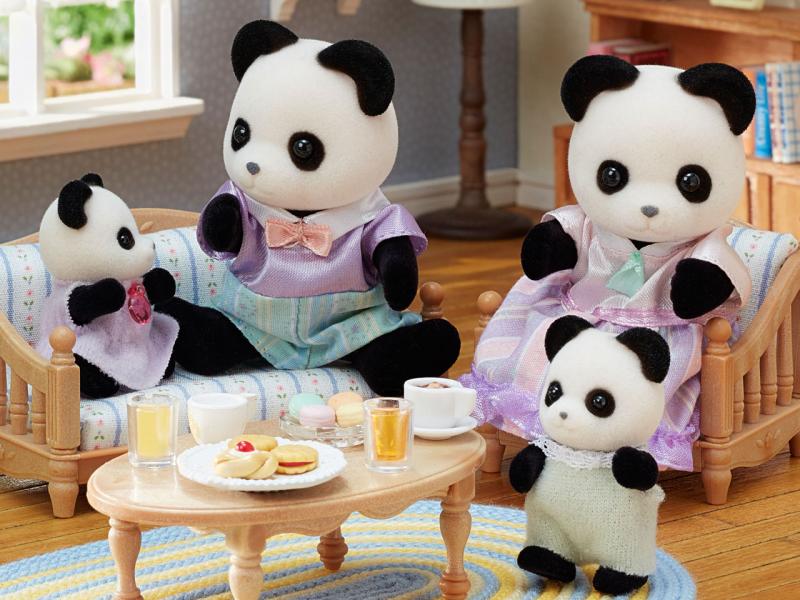 Sylvanian Families Familia Panda