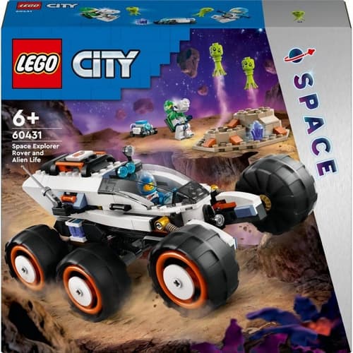 LEGO® City (60431) Vesmírne výskumné vozidlo a mimozemský život