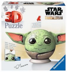 Ravensburger: Puzzle-Ball Star Wars: Baby Yoda s ušami 72 dielikov