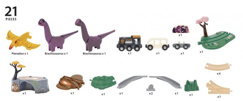 Set avventura dinosauro