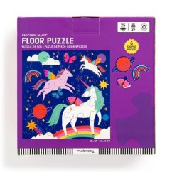 Mudpuppy Padlópuzzle Varázslatos egyszarvúak 25 darab