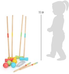 Small Foot Dřevěný kroket Aktive