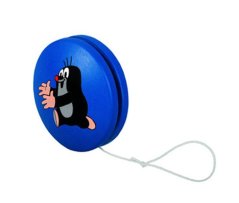 Yo-yo niebieskie z biegnącym kretem