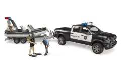 Bruder 2507 RAM Policie s člunem a 2 figurkami