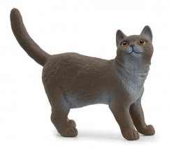 Schleich 13973 Mascota - Gato británico de pelo corto