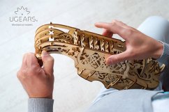 Ugears Casse-tête mécanique en bois 3D Hurdy-Gurdy