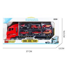 Bavytoy Valise camion rouge