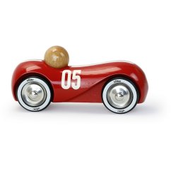 Vilac Voiture en bois Streamline vintage rouge