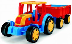 WADER - Tracteur géant avec remorque