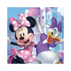 Minnie és Daisy puzzle 3x55 darab