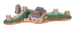 Woodcraft Drewniane puzzle 3D Wielki Mur Chiński