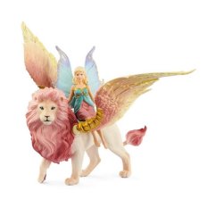 Schleich 70714 Zâna Elf pe un leu înaripat