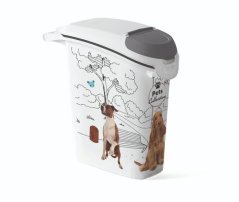 CURVER Kontejner na krmivo Vzor psi 23l/10kg