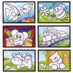 Pictură magică 6pcs