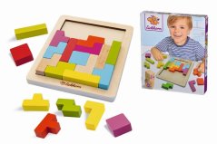 Dřevěná hra skládání tvarů