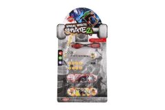 Zestaw skateboard śruba, finger scooter, waveboard z tworzywa sztucznego z akcesoriami